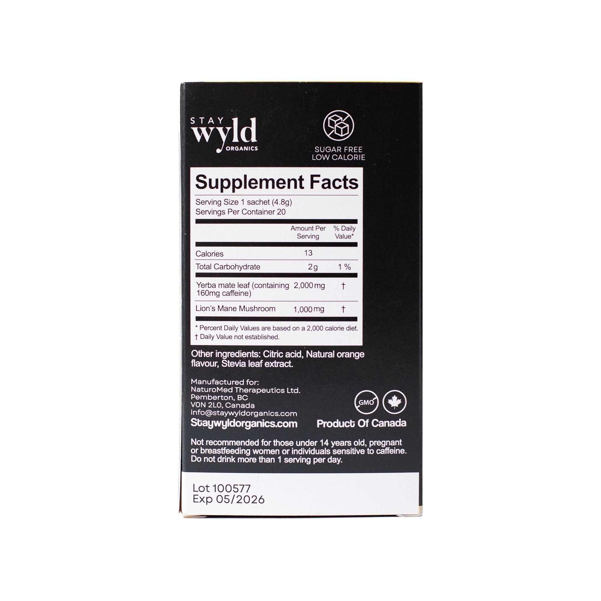 Lion’s Mane X Yerba Maté Ice Tea - LST