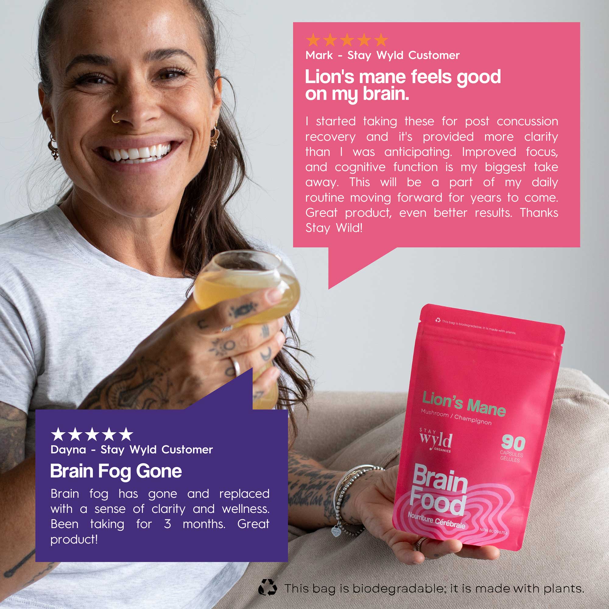 Lion's Mane Mushroom Capsules